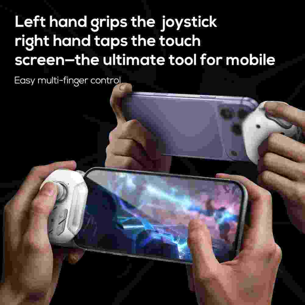 Gaming Accessories Bundle - MB07 Mobile-Game-Joystick mit RGB-Tasten und Makrofunktionen,