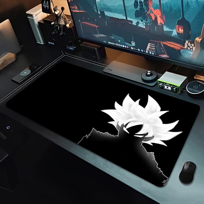 Gaming Office Accessories - DBZ Schwarzes Anime-Mauspad Dragon Ball Große