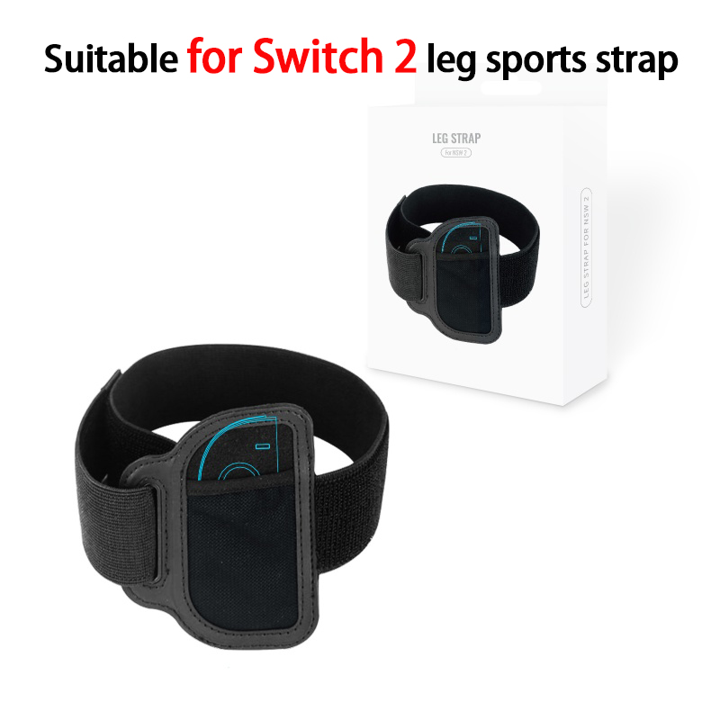 Gaming Kit Accessories Nintendo Switch - Beinriemen für Switch2, Klettverschluss, verstellbar, atmungsaktiv