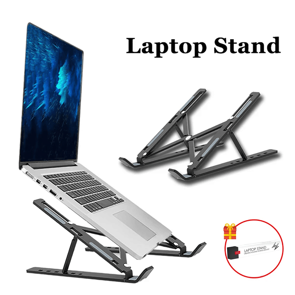 Gaming Accessories Pink - Laptop-Ständer, tragbar, faltbar, Notebook-Halterung, verstellbarer Computer-Monitor-Halter
