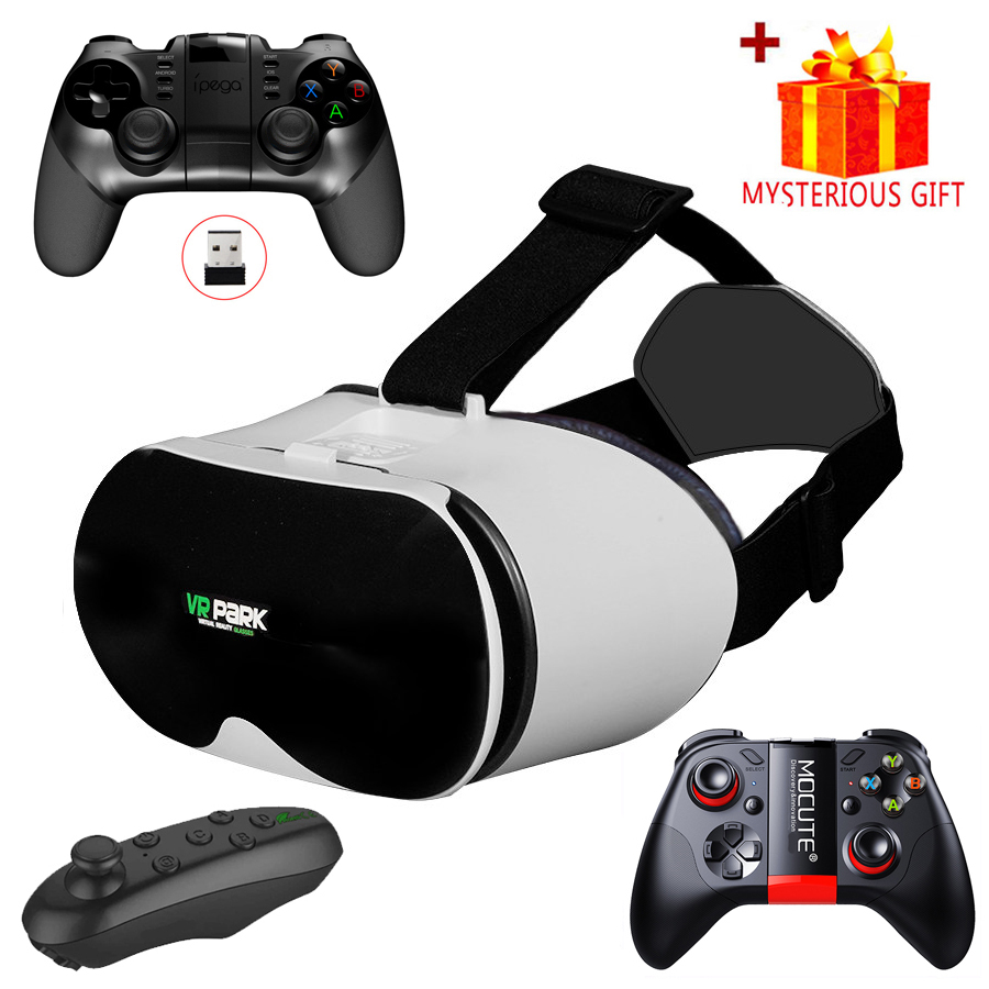 Gaming Accessories Bundle - Virtual Reality 3D VR-Brille Smartphone-Headset Brille