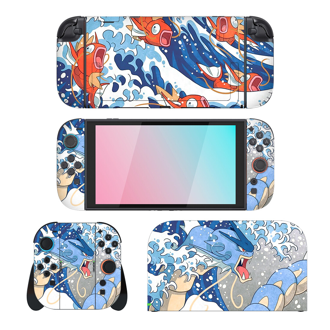 Gaming Accessories Pink - Neuer Cartoon-Schutzaufkleber für Nintendo Switch 2