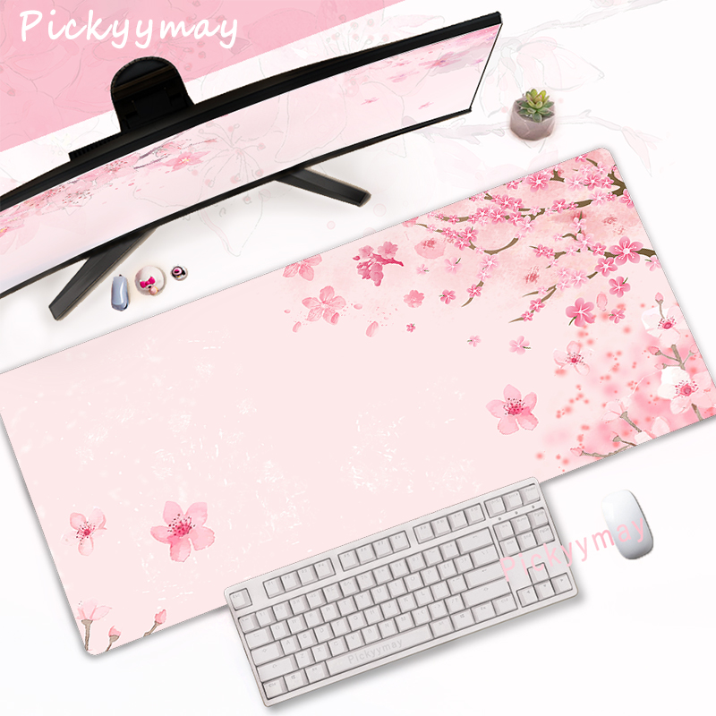 Gaming Accessories Pink - CIFBUY Pink Cherry Blossom Gaming-Mauspad, große,