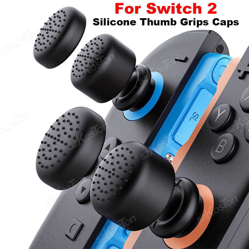 Gaming Kit Accessories Nintendo Switch - 4PCS Für Schalter 2 No-Slip Silikon