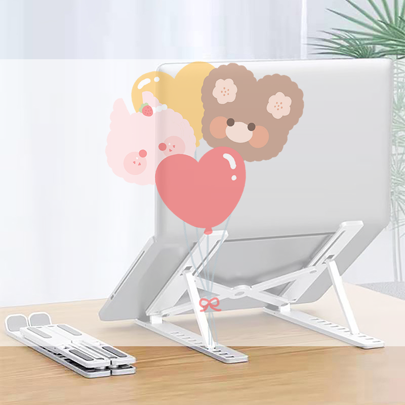 Gaming Accessories Pink - Universeller Laptop-Ständer, verstellbarer Notebook-Halter für MacBook,