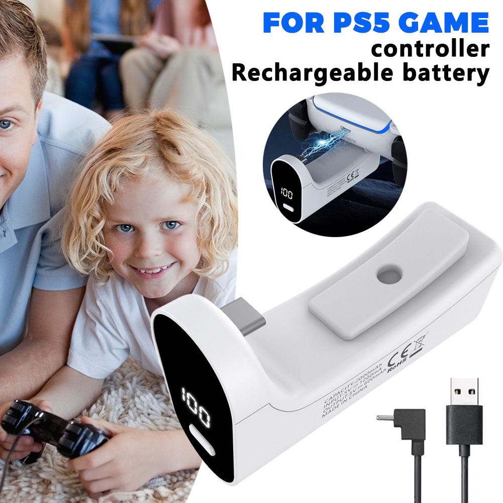 Gaming Accessories Bundle - Für PS5 Gaming-Controller Ladeakku 2000mAh USB
