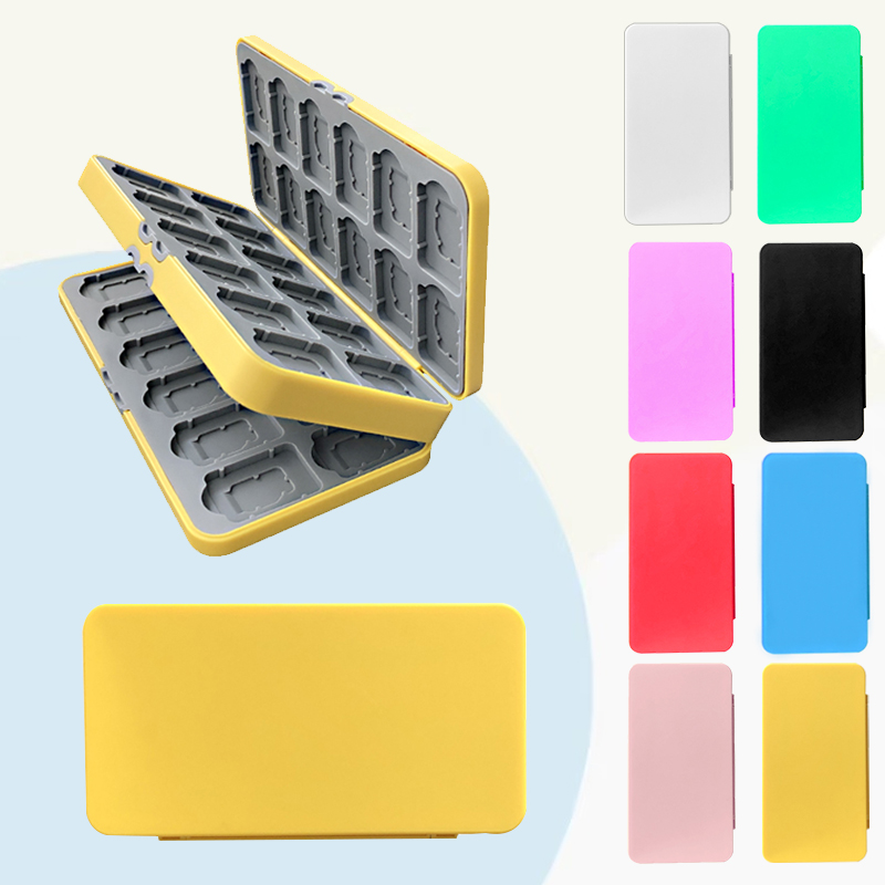 Gaming Accessories Holder - Geeignet für Switch1/2 Lite/OLED-Spielkarten-Aufbewahrungsbox, die Platz