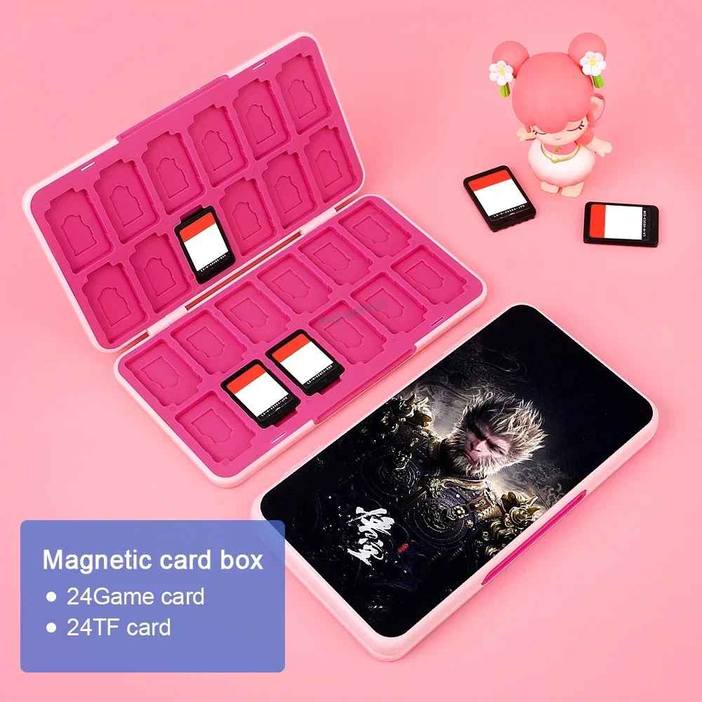 NEUE 24-in-1-Spielkartenhülle, – Gaming Accessories Holder Bewertung und Preis