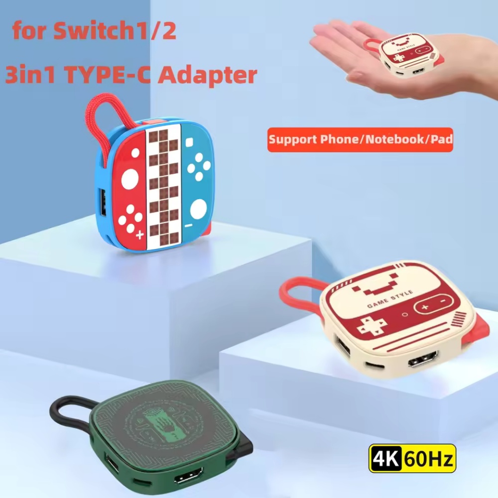 Für Switch2 Typ C Docking Stat – Gaming Kit Accessories Nintendo Switch Bewertung und Preis