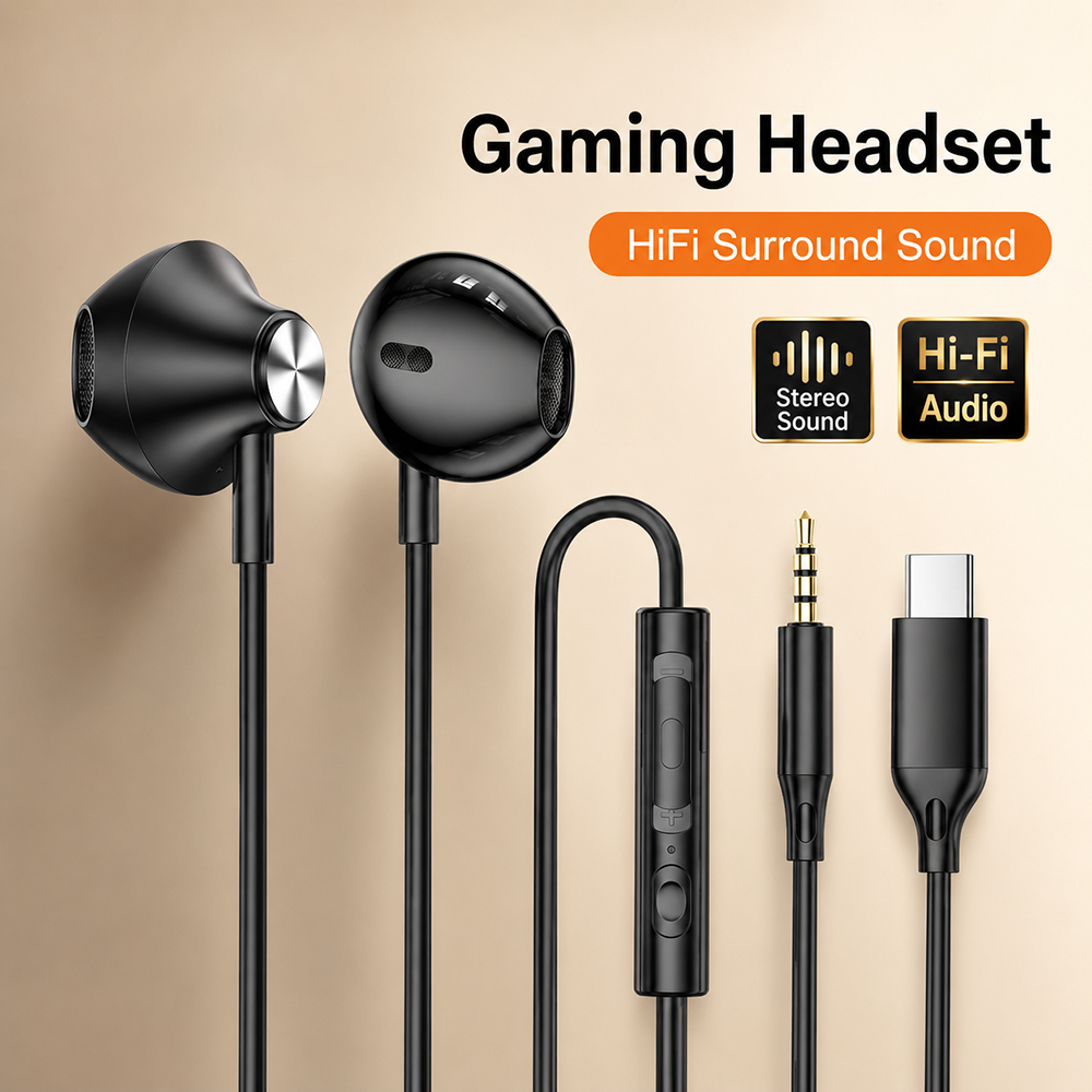 HiFi-Surround-Kopfhörer, Bass- – Gaming Accessories Iphone Bewertung und Preis