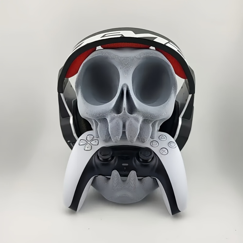 Totenkopf-förmiger Controller- – Gaming Accessories Holder Bewertung und Preis