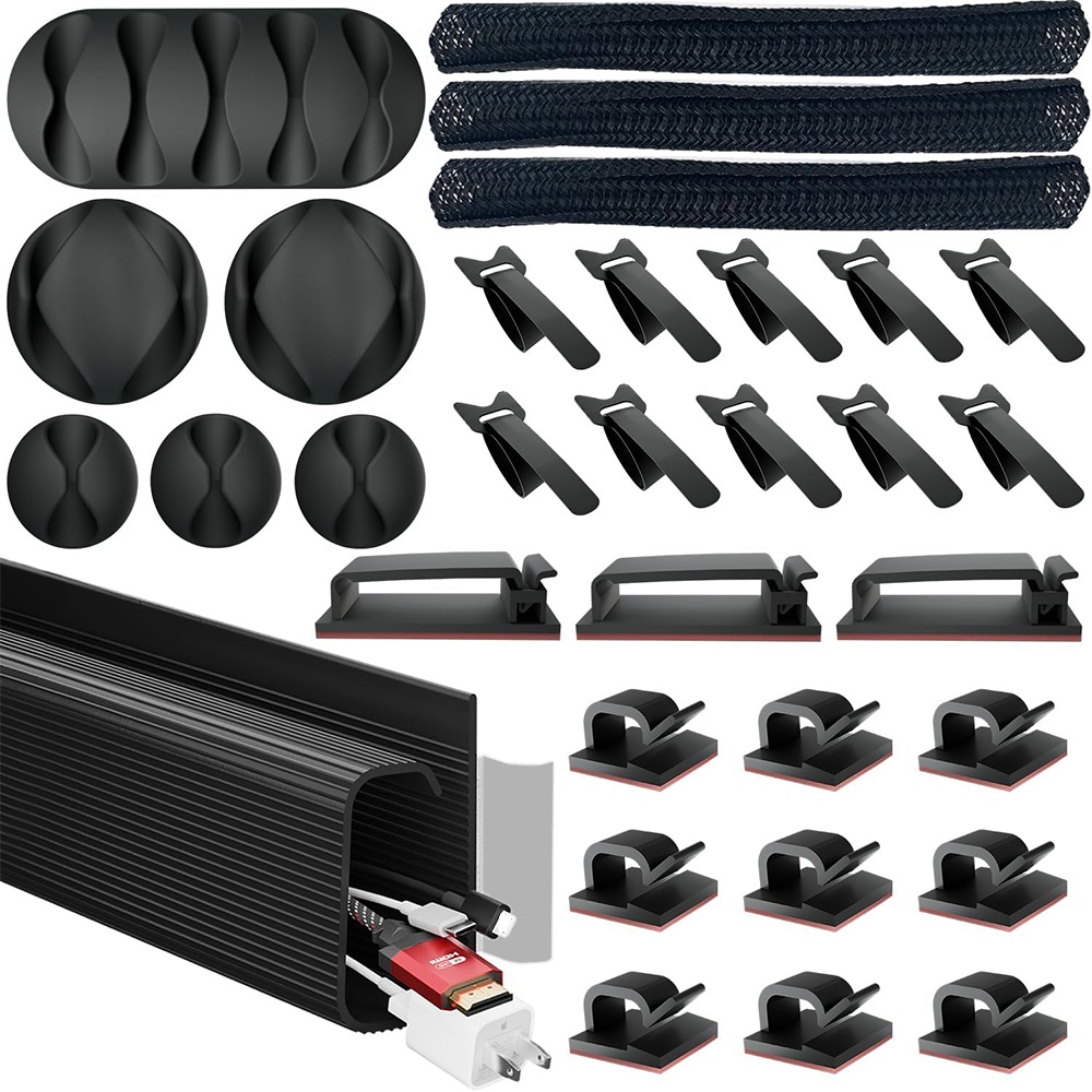 32Pcs Schreibtisch Unter Kabel – Sleeved Cable Kit Bewertung und Preis