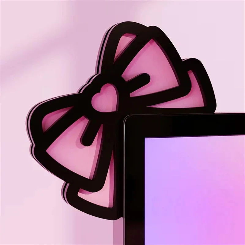 Kawaii rosa Acryl Schleife Mon – Gaming Accessories Pink Bewertung und Preis