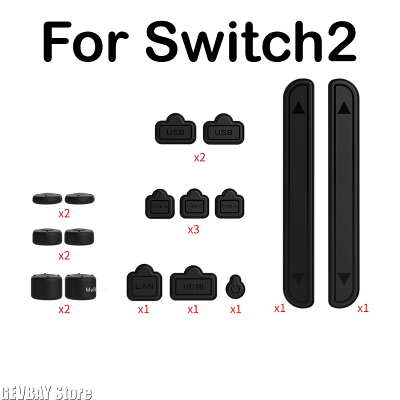 Staubdichte Silikon-Port-Steck – Gaming Kit Accessories Nintendo Switch Bewertung und Preis