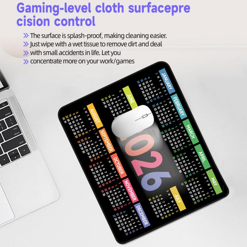 2026-Kalender-Mauspad, wasserd – Gaming Office Accessories Bewertung und Preis