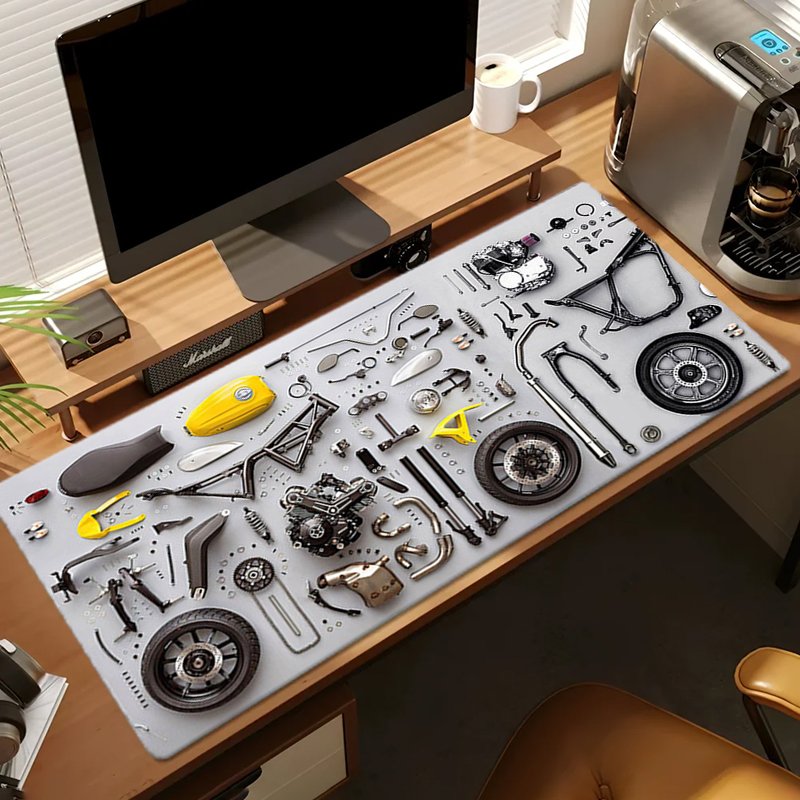 Zerlegbares Diagramm-Gummi-Mau – Gaming Office Accessories Bewertung und Preis