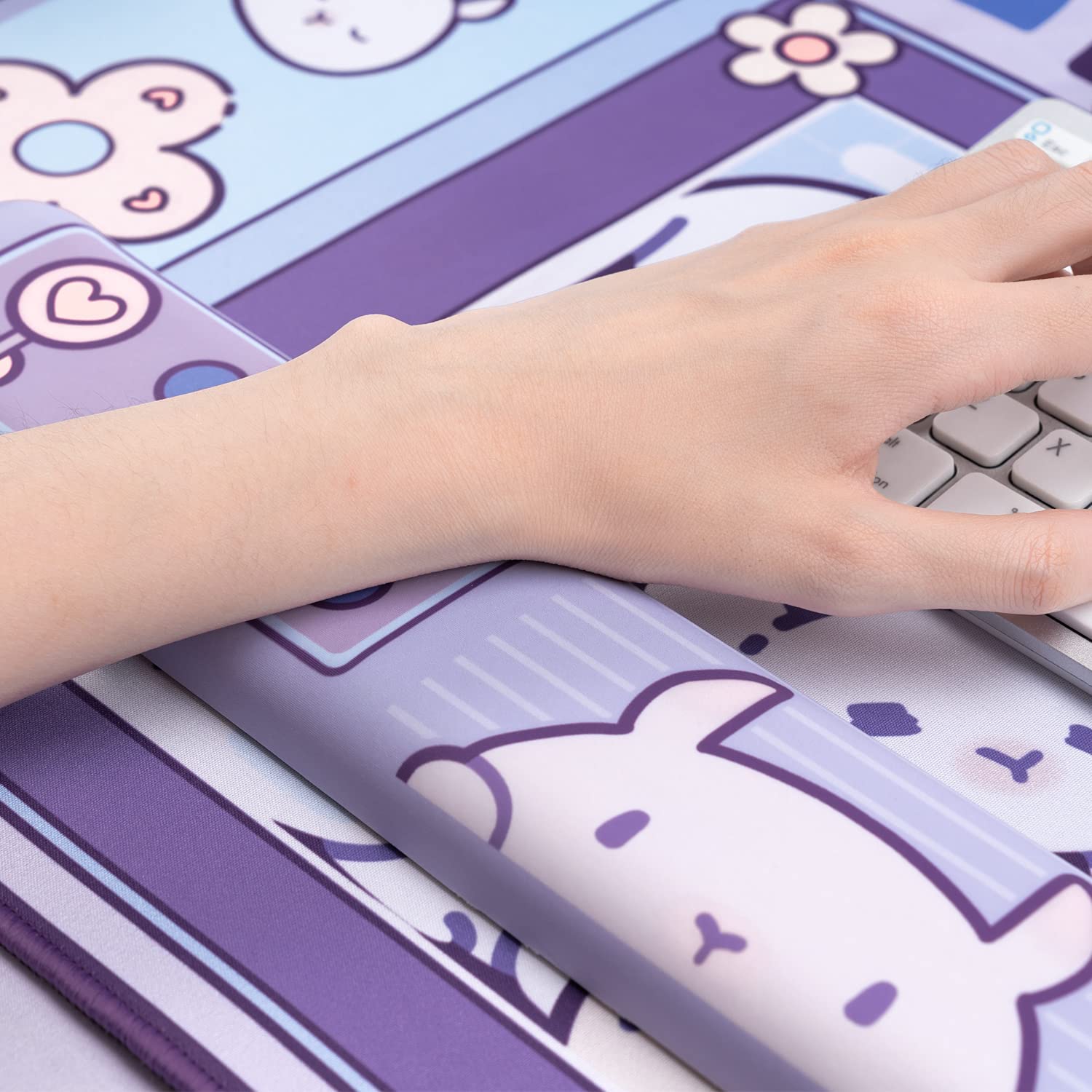 Großes Kawaii-Gaming-Mauspad,  – Gaming Accessories Pink Bewertung und Preis
