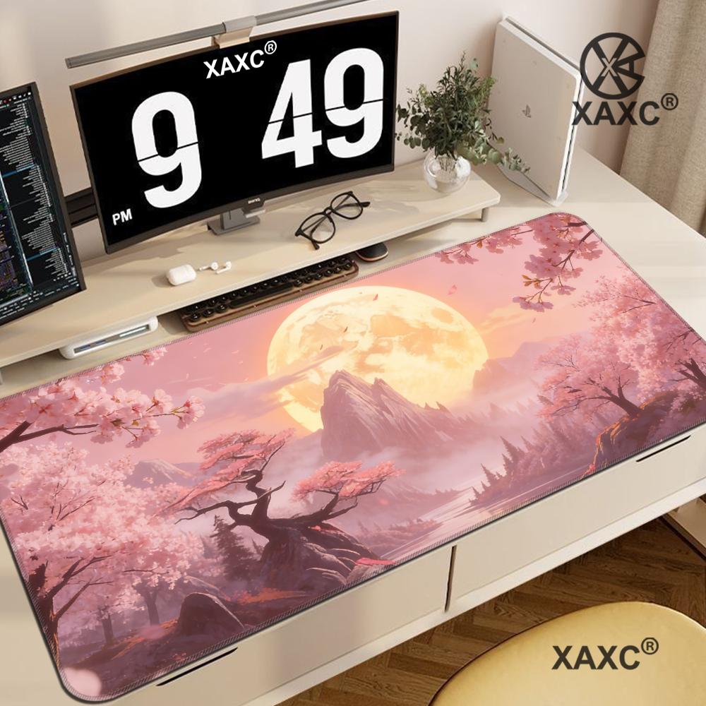Rosa Sakura Anime XXL Mauspad  – Gaming Accessories Pink Bewertung und Preis