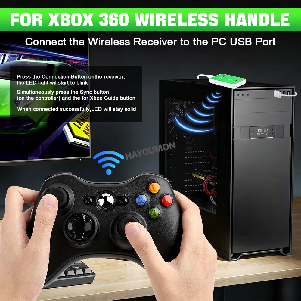 Kabelloser Gaming-Empfänger US – Play Gaming Accessories Xbox Controller Bewertung und Preis